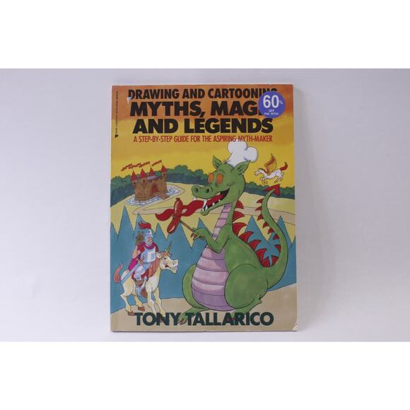 Drawing And Cartooning Myths, Magic And Legends, Tony Tallarico, Perigee - Picture 1 of 4